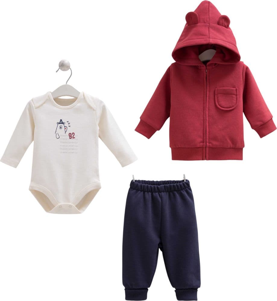 Комплект свитер+боди+брюки, серия BASIC UNI