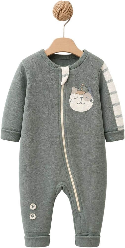 Комбинезон BabyCosy (зеленый)